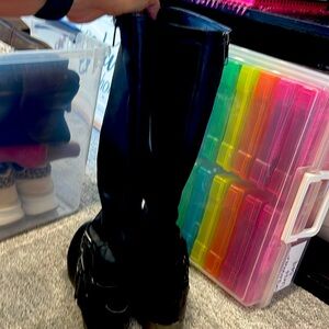 Black Riding Boots size 7.5